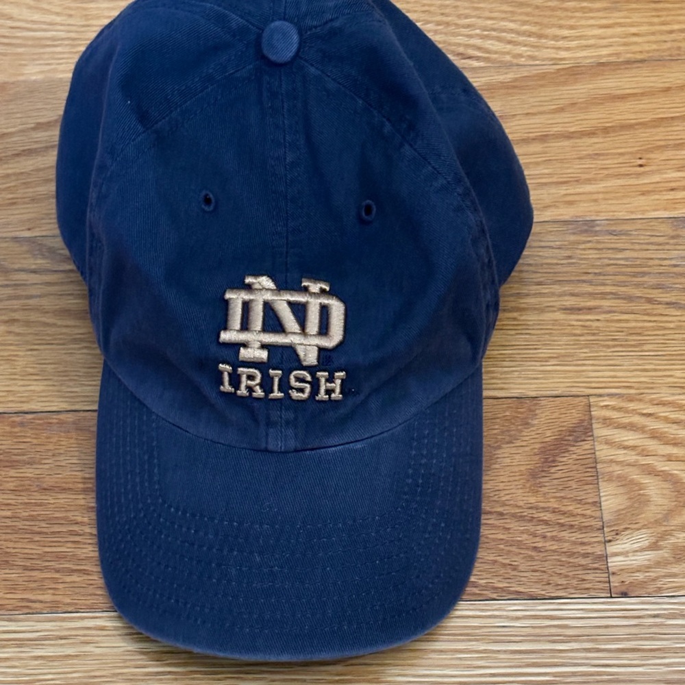 Notre Dame Blue Baseball Hat
